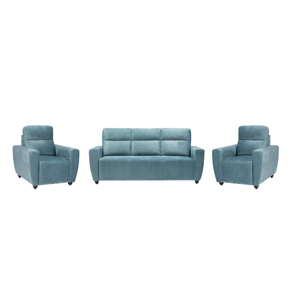Wakefit Belize Plus Sofa Set - (3+1+1)