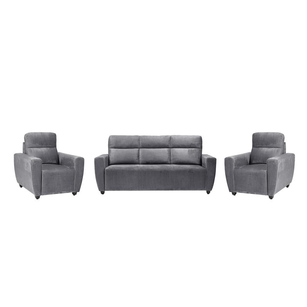 Wakefit Belize Plus Sofa Set - (3+1+1)
