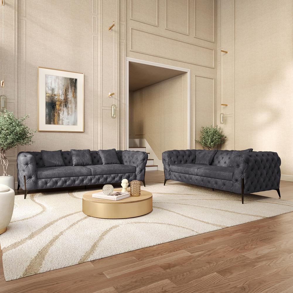 Wakefit Capri Sofa Set (3+2) Seater