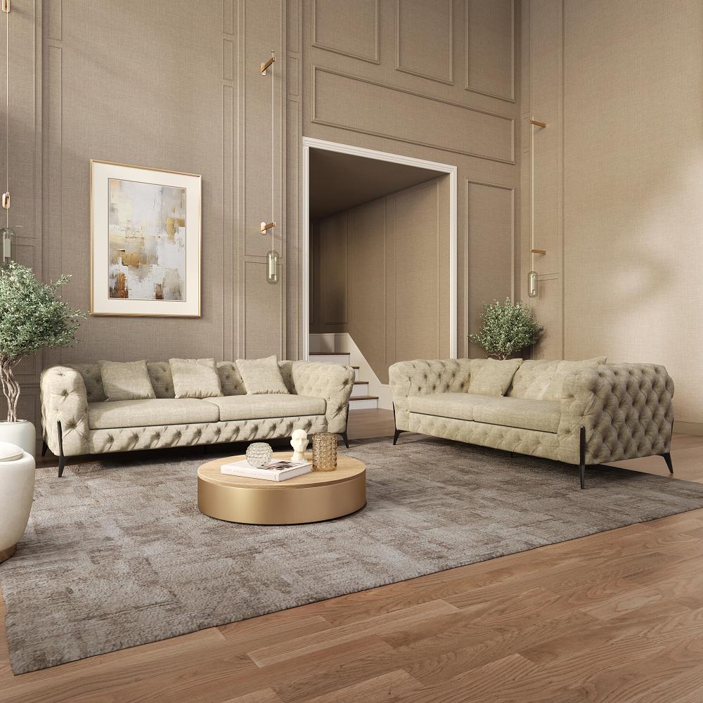 Wakefit Capri Sofa Set (3+2) Seater