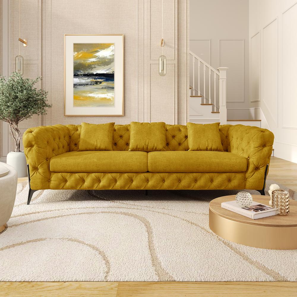 Wakefit Capri Sofa - Three Seater