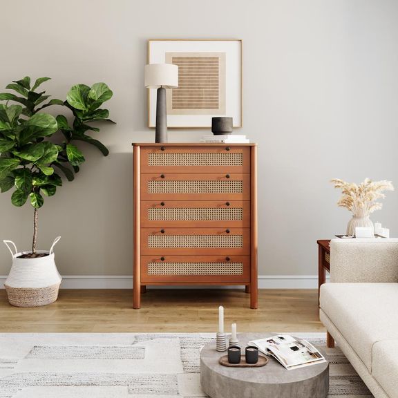  Celestium 5 drawers Chest of Drawers