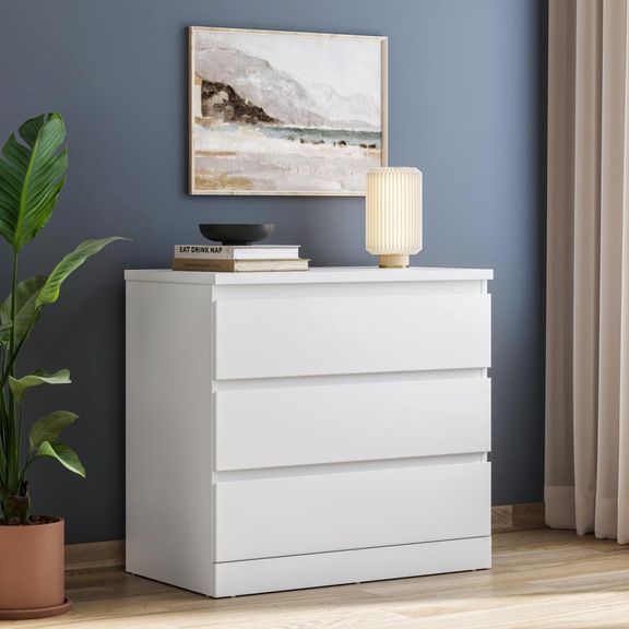  Centaur Engineered Wood Chest of Drawer with 3 Drawers
