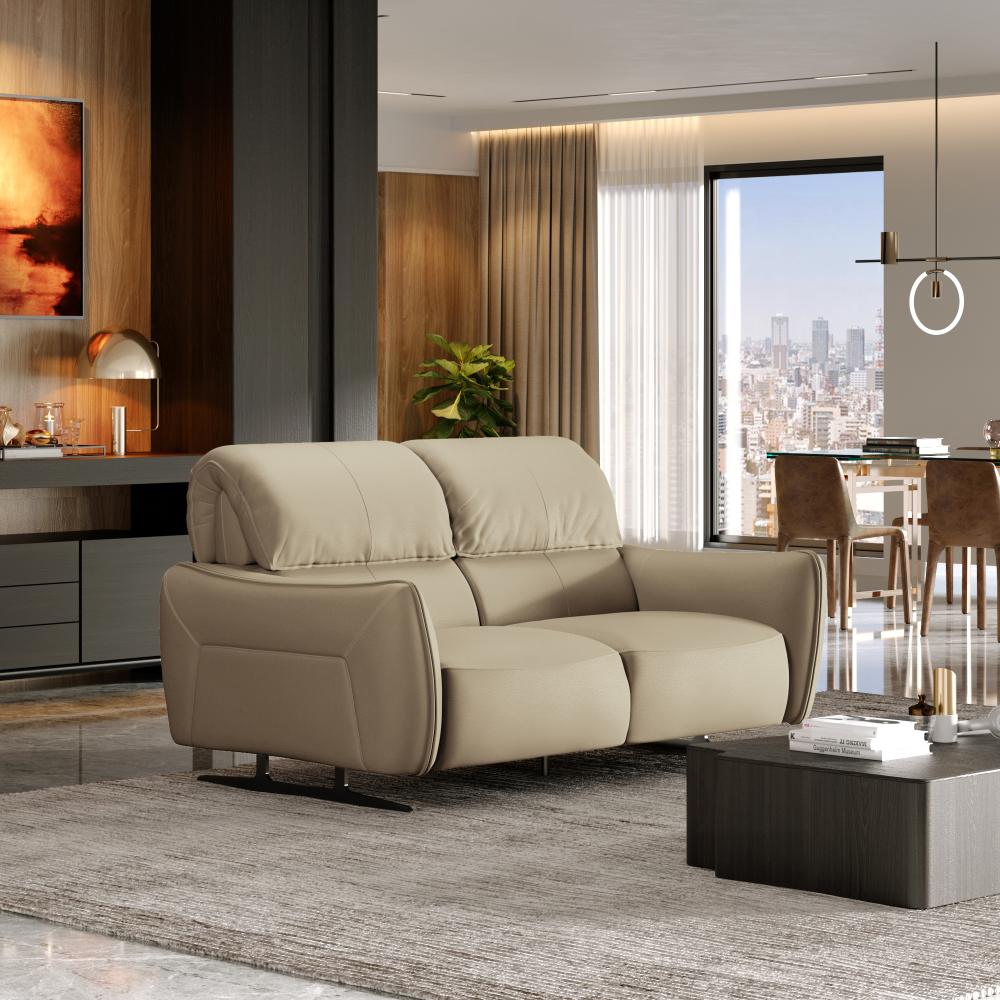 Wakefit Crete Sofa Without Motion - Two Seater