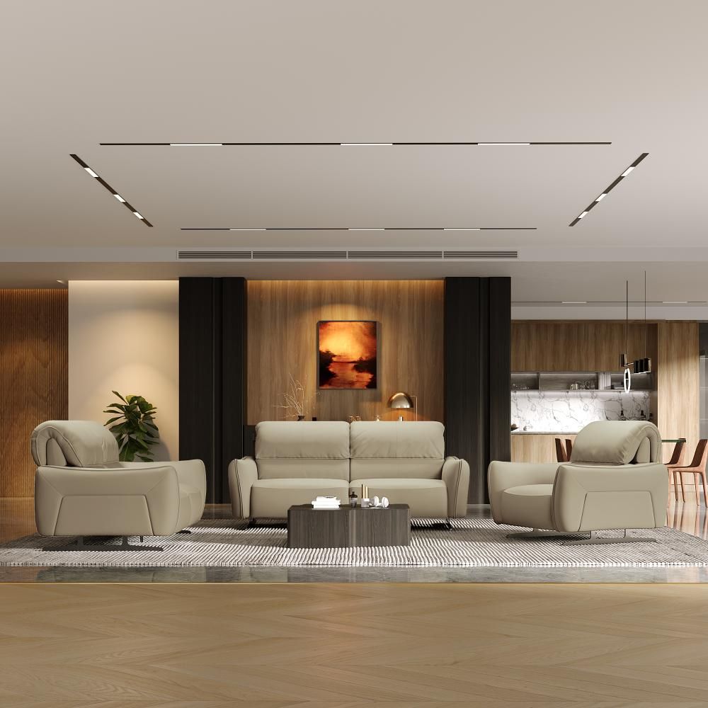 Wakefit Crete Sofa Without Motion Set (3+2+1) Seater