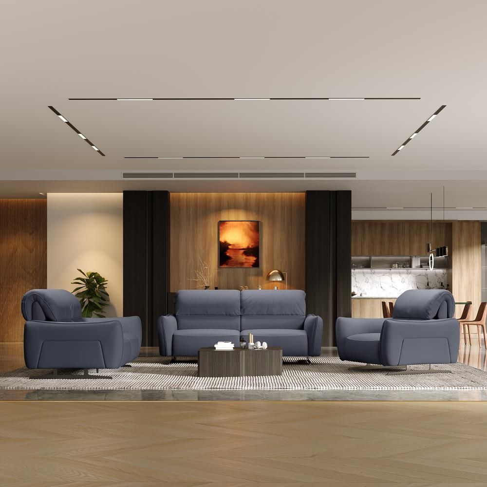 Wakefit Crete Sofa Without Motion Set (3+2+1) Seater