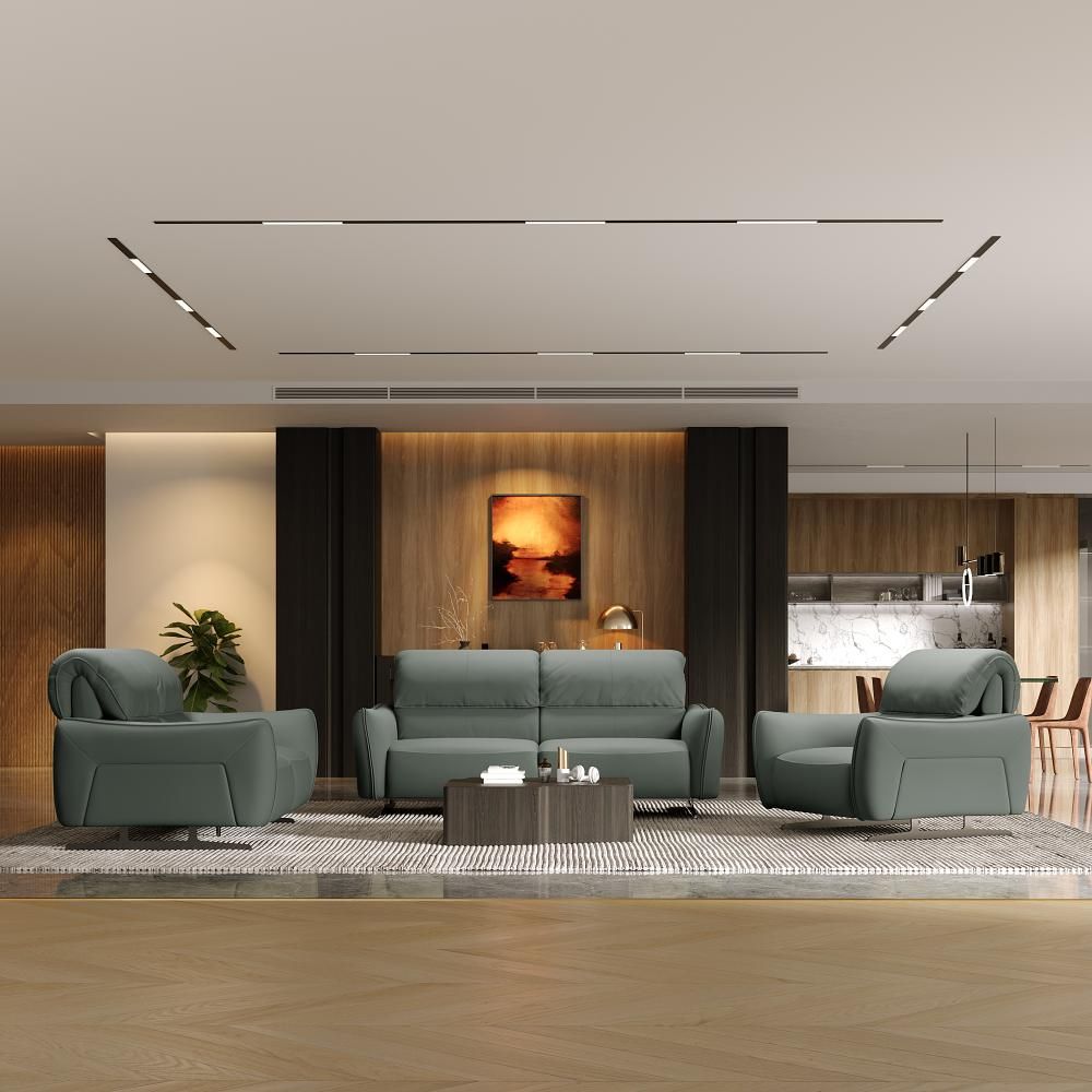 Wakefit Crete Sofa Without Motion Set (3+2+1) Seater