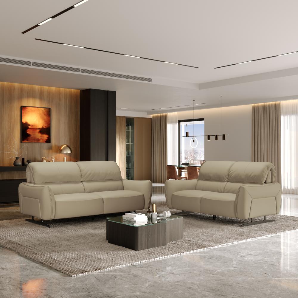 Wakefit Crete Sofa Without Motion Set (3+2) Seater
