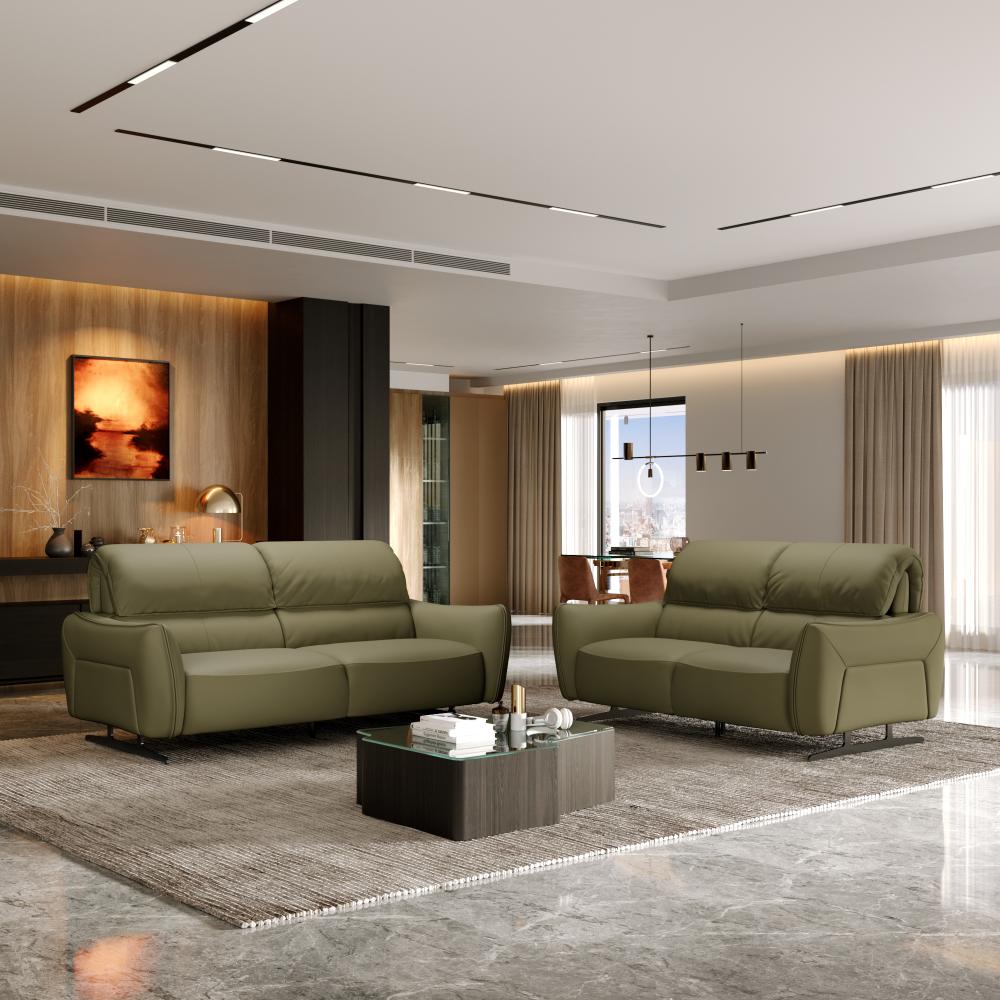Wakefit Crete Sofa Without Motion Set (3+2) Seater
