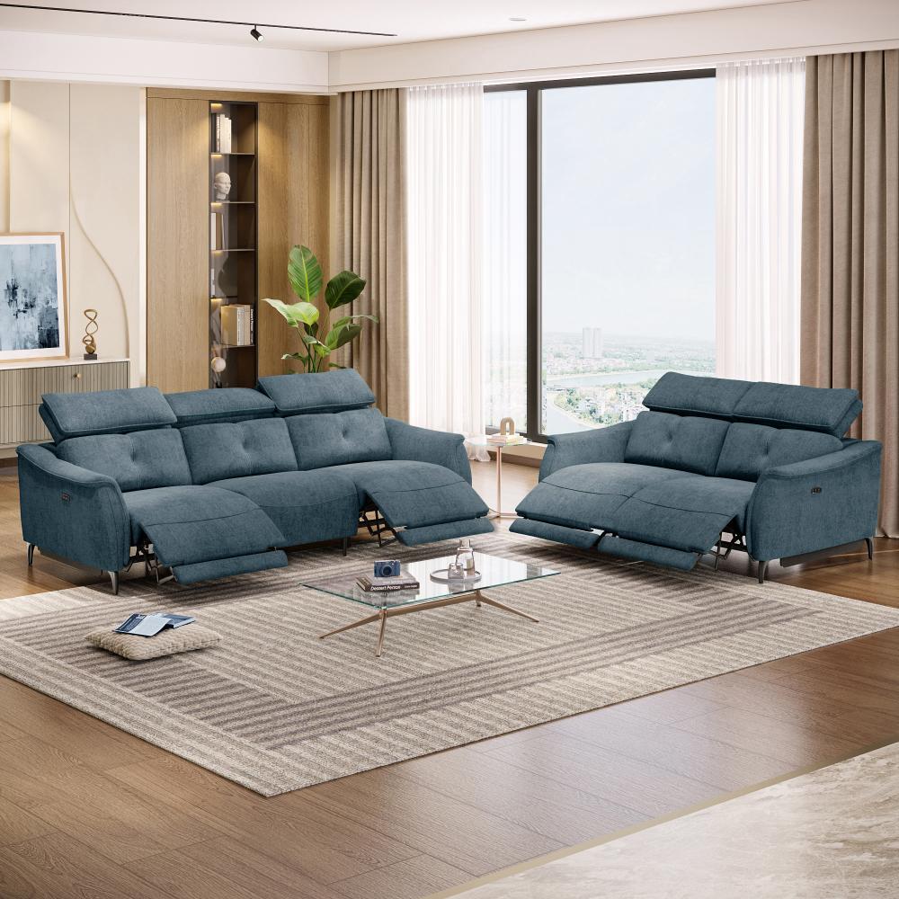 Wakefit Curacao With Motion Sofa Set (3+2) Seater