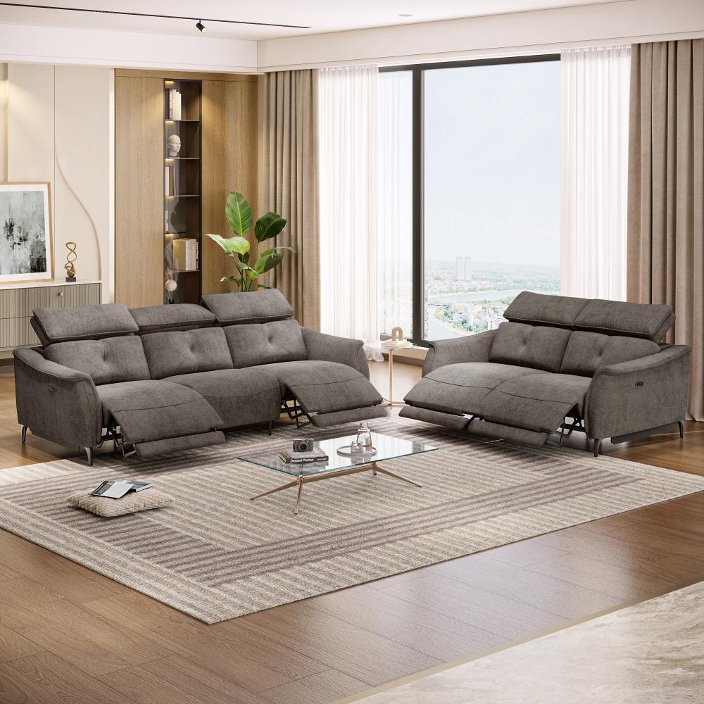 Wakefit Curacao With Motion Sofa Set (3+2) Seater