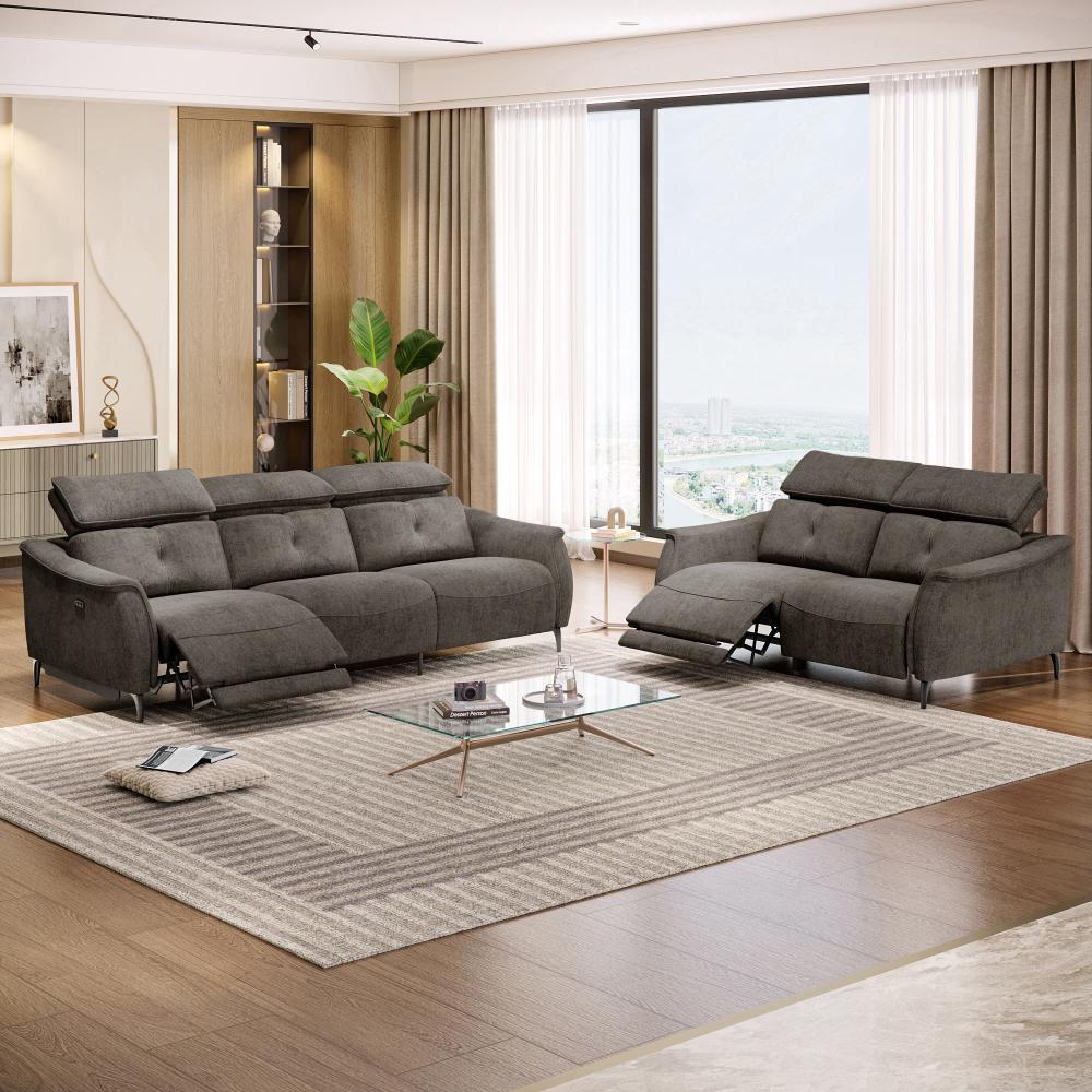 Wakefit Curacao With Motion Sofa Set (3+2) Seater