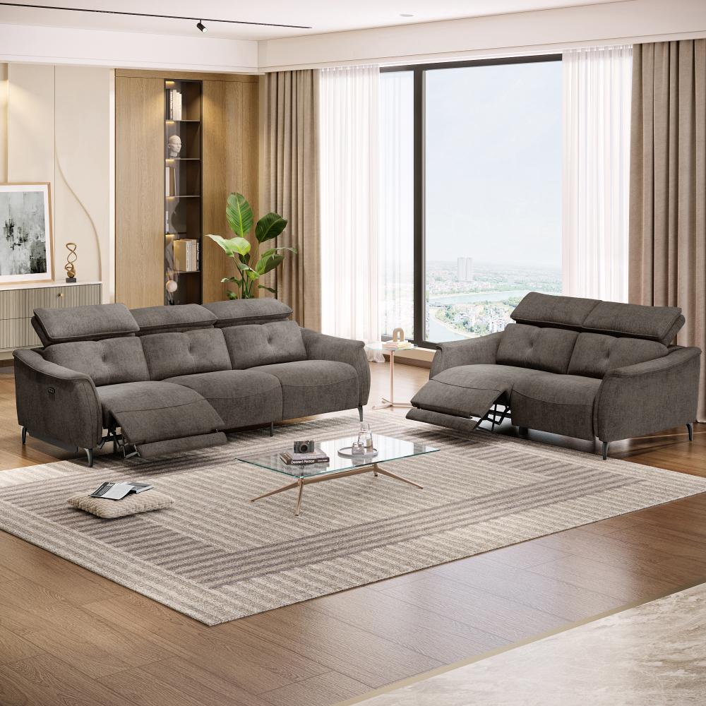 Wakefit Curacao With Motion Sofa Set (3+2) Seater