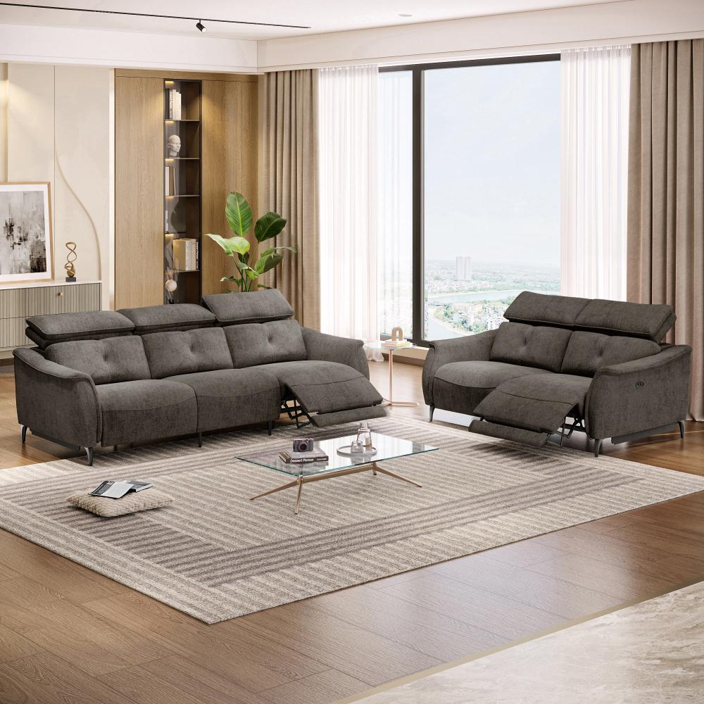 Wakefit Curacao With Motion Sofa Set (3+2) Seater