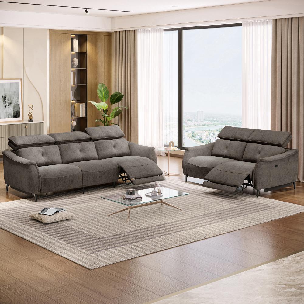 Wakefit Curacao With Motion Sofa Set (3+2) Seater