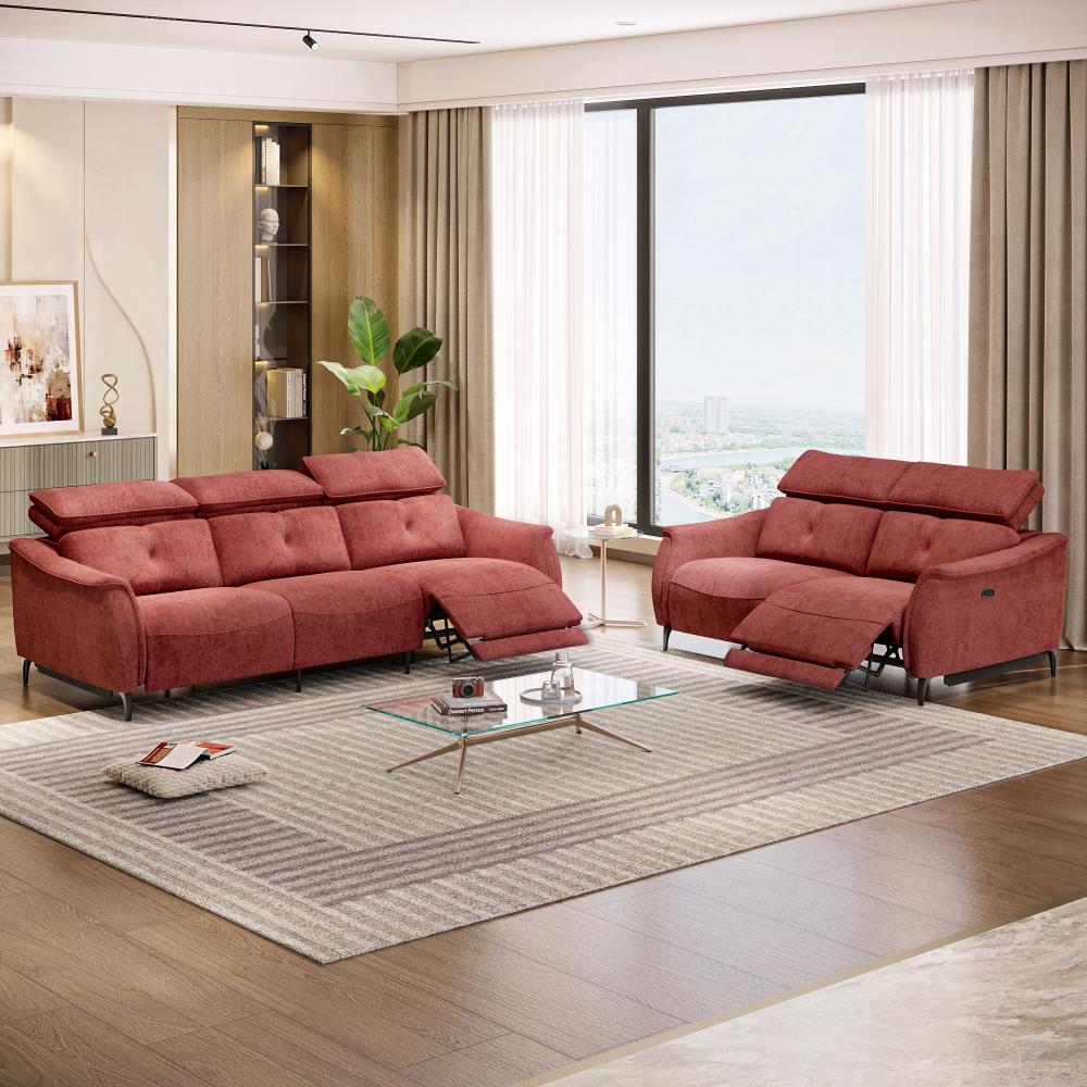 Wakefit Curacao With Motion Sofa Set (3+2) Seater