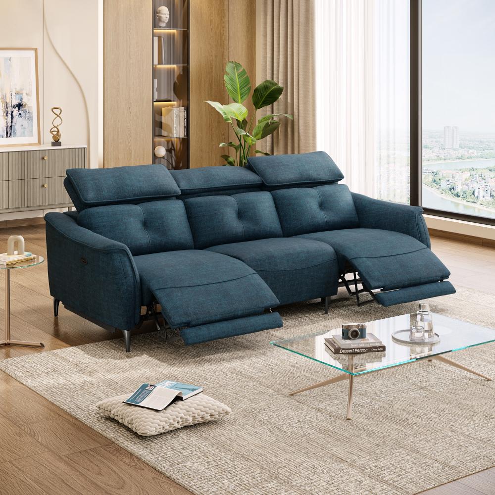 Wakefit Curacao Sofa With Motion - Three Seater