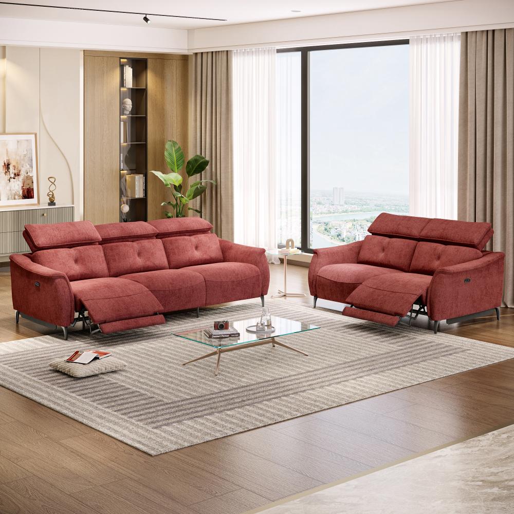 Wakefit Curacao With Motion Sofa Set (3+2) Seater