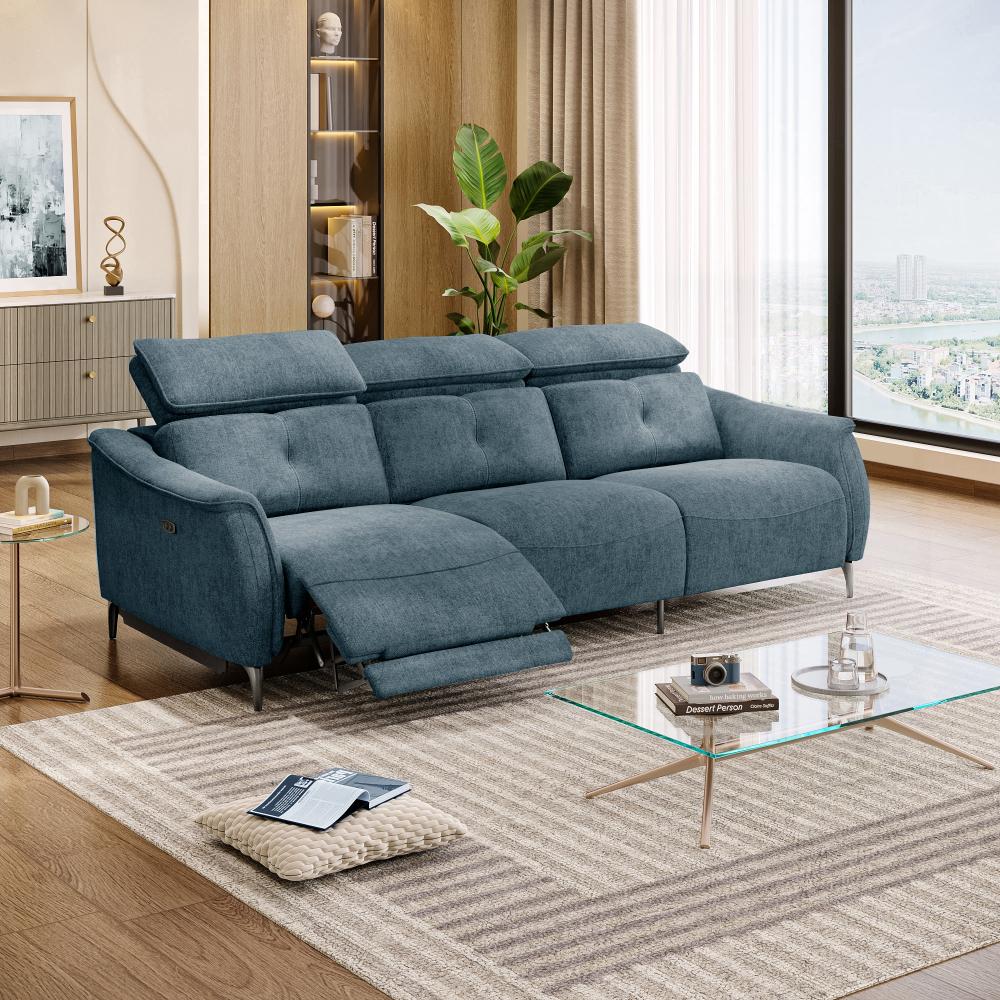 Wakefit Curacao Sofa With Motion - Three Seater