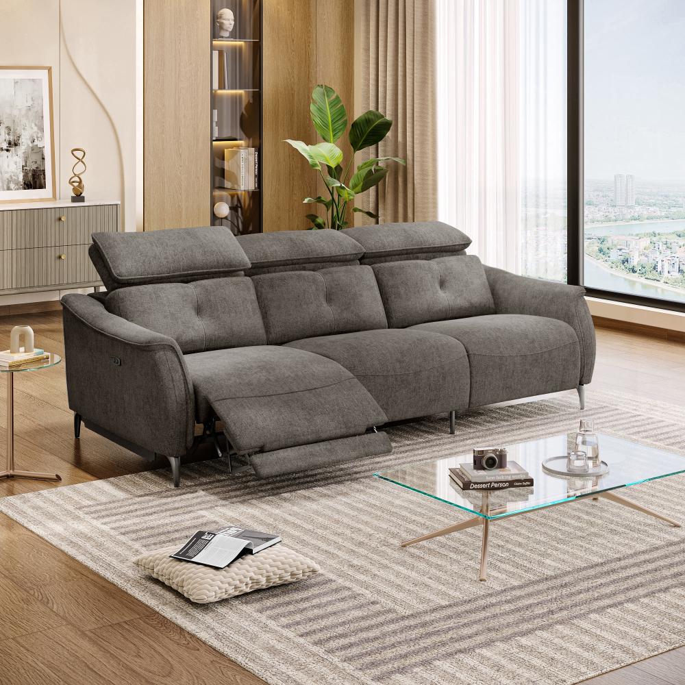 Wakefit Curacao Sofa With Motion - Three Seater