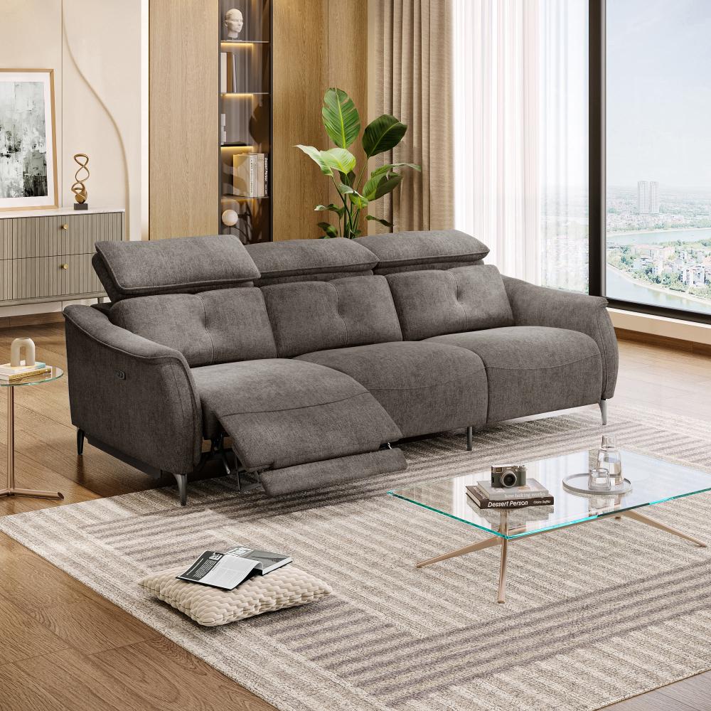Wakefit Curacao Sofa With Motion - Three Seater