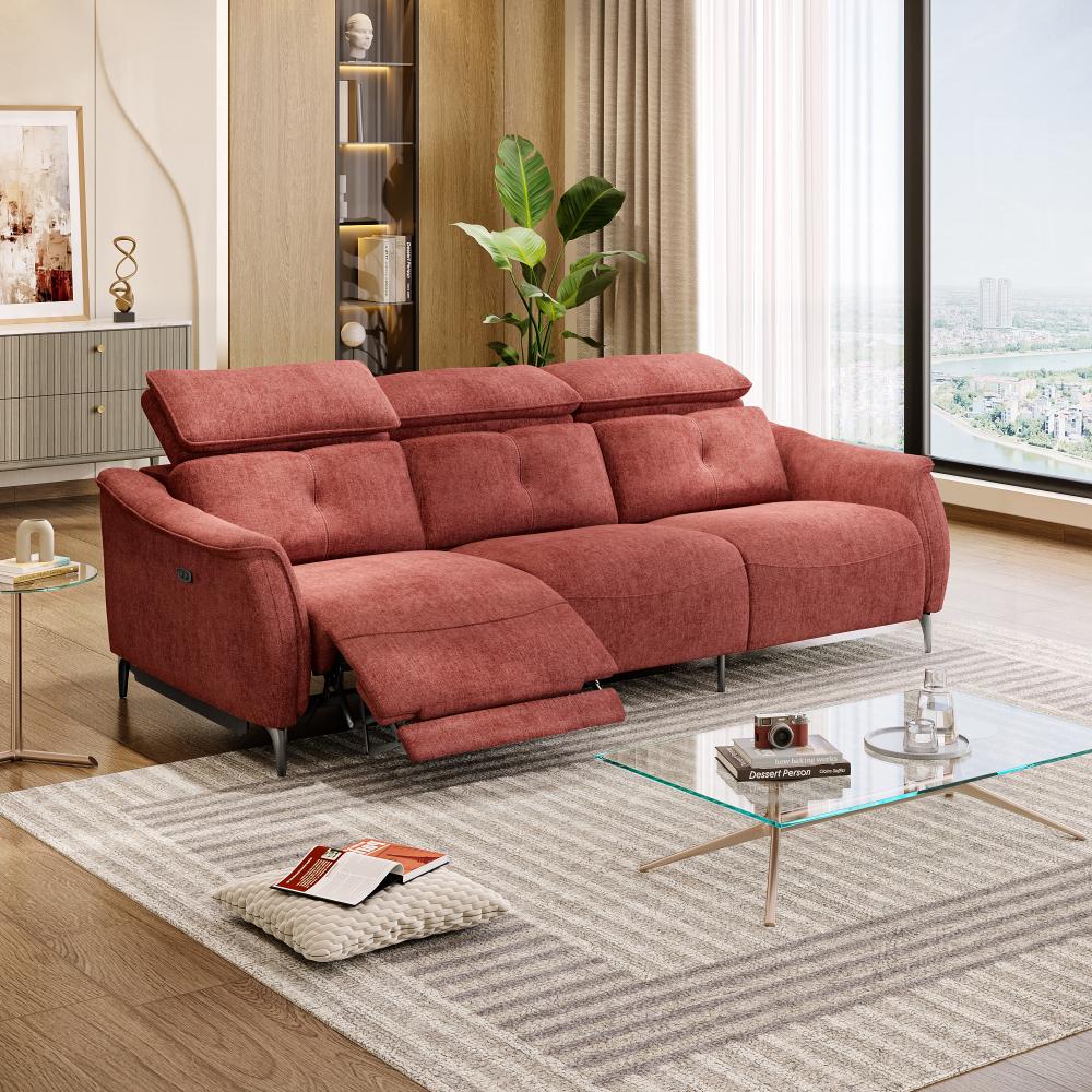 Wakefit Curacao Sofa With Motion - Three Seater