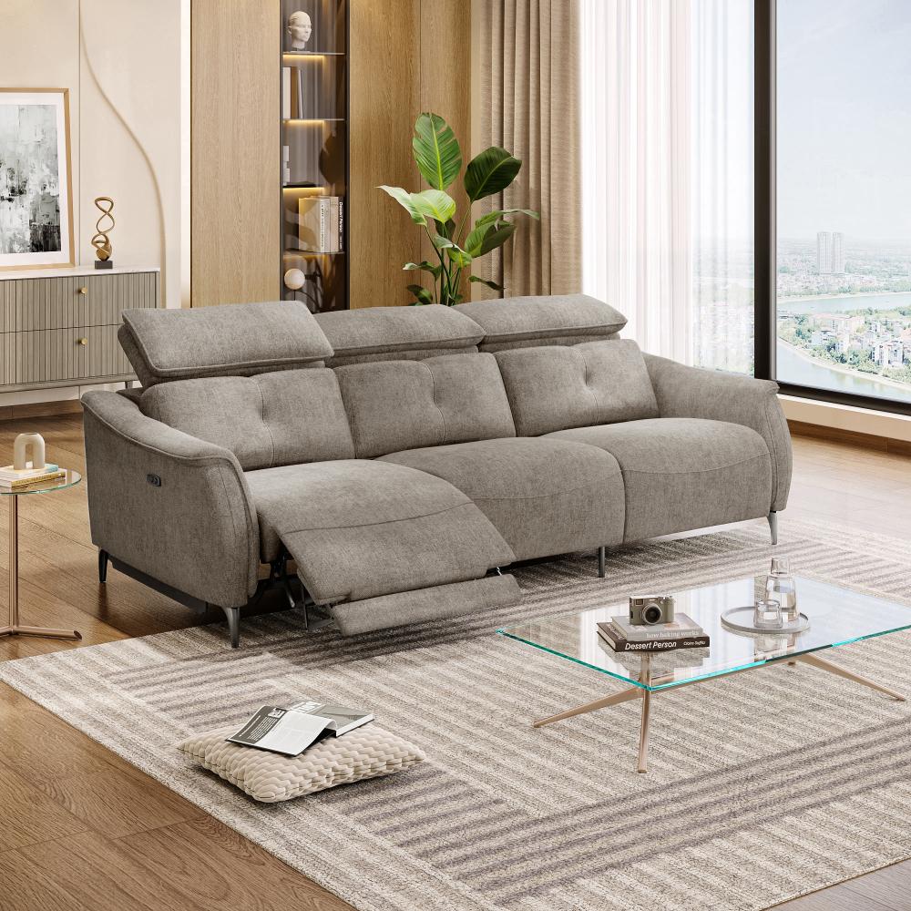 Wakefit Curacao Sofa With Motion - Three Seater