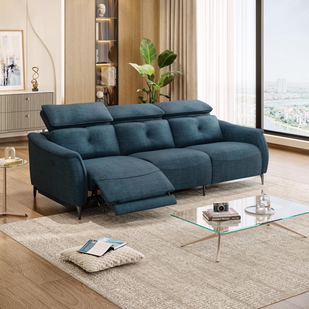 Wakefit Curacao Sofa With Motion - Three Seater