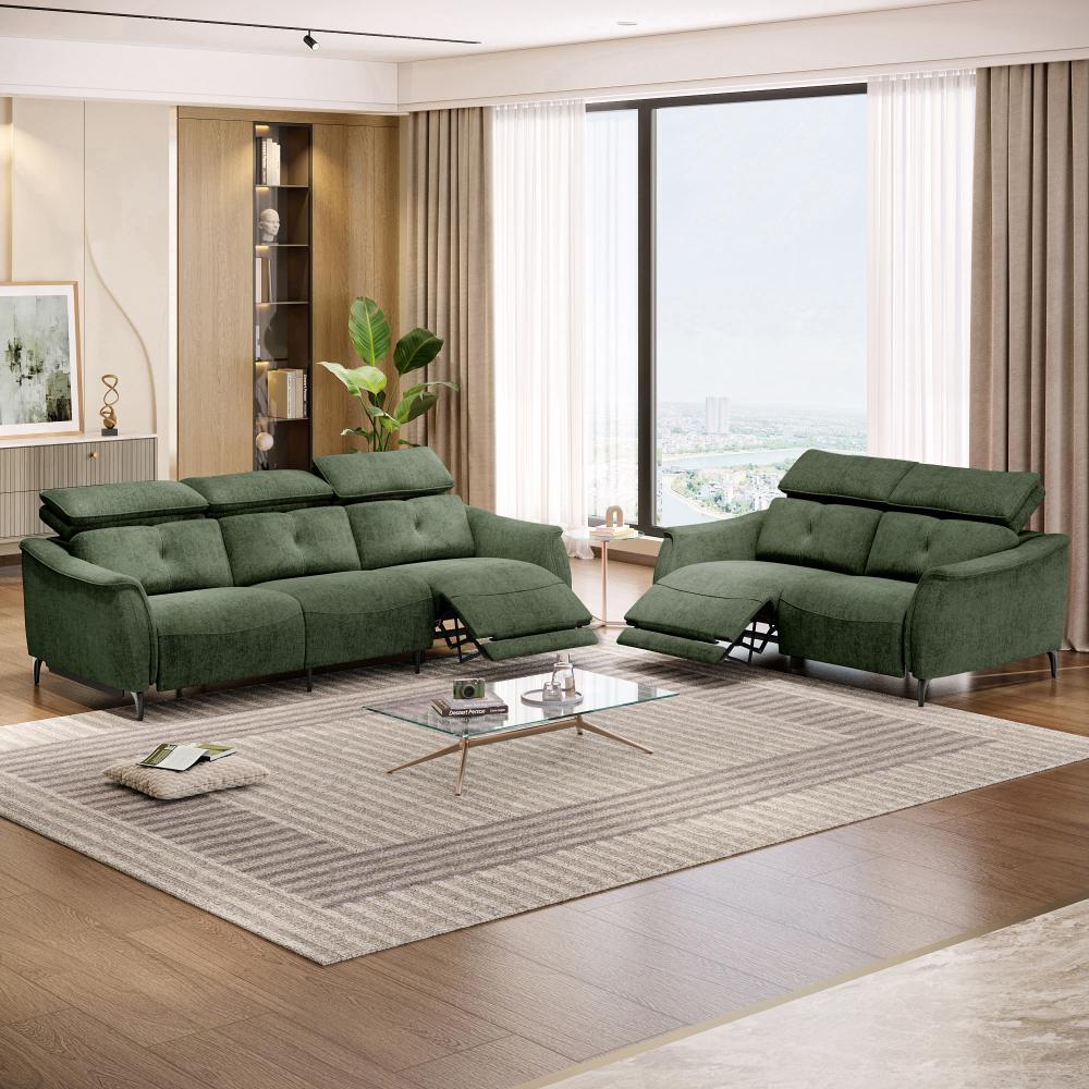 Wakefit Curacao With Motion Sofa Set (3+2) Seater