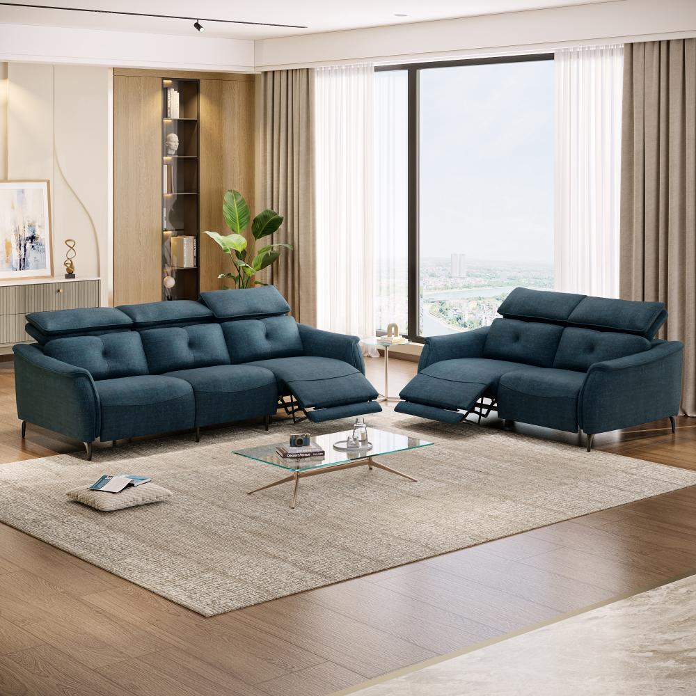 Wakefit Curacao With Motion Sofa Set (3+2) Seater