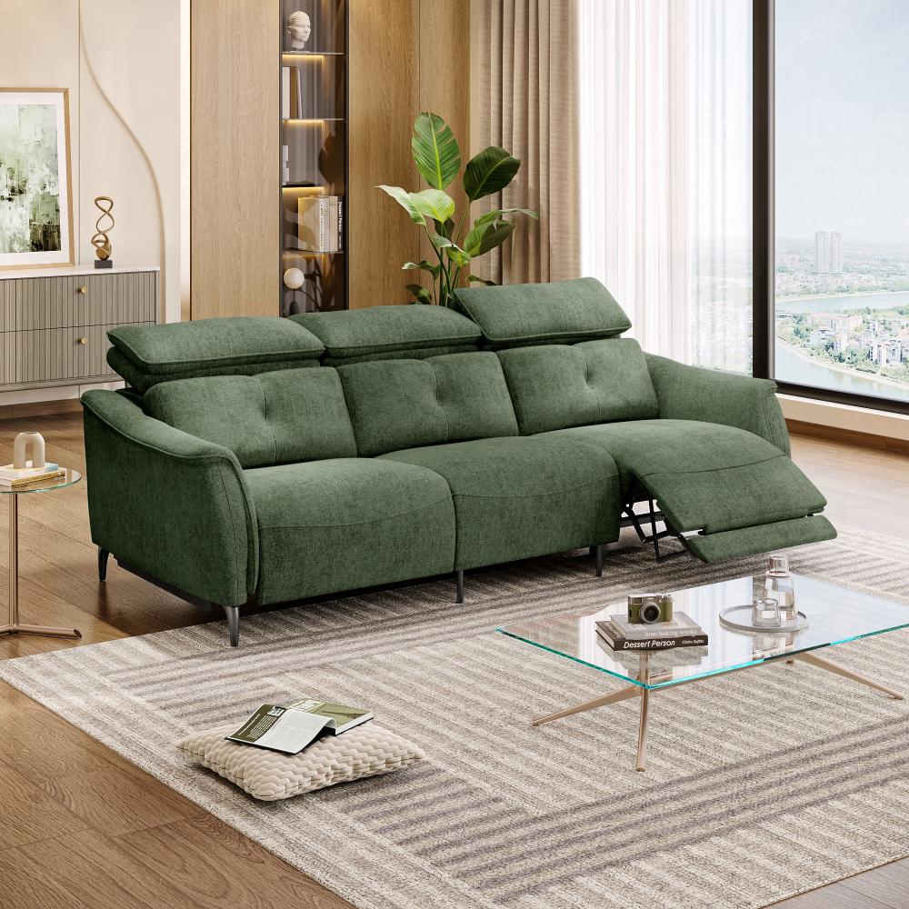Wakefit Curacao Sofa With Motion - Three Seater