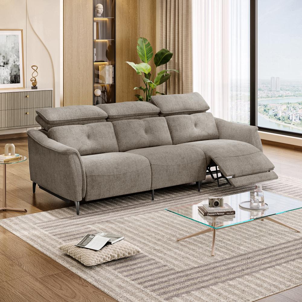 Wakefit Curacao Sofa With Motion - Three Seater