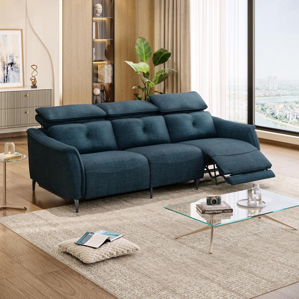 Wakefit Curacao Sofa With Motion - Three Seater