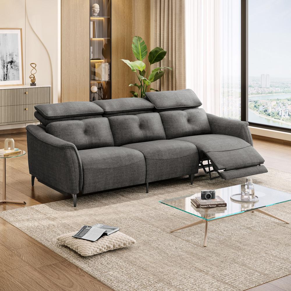 Wakefit Curacao Sofa With Motion - Three Seater