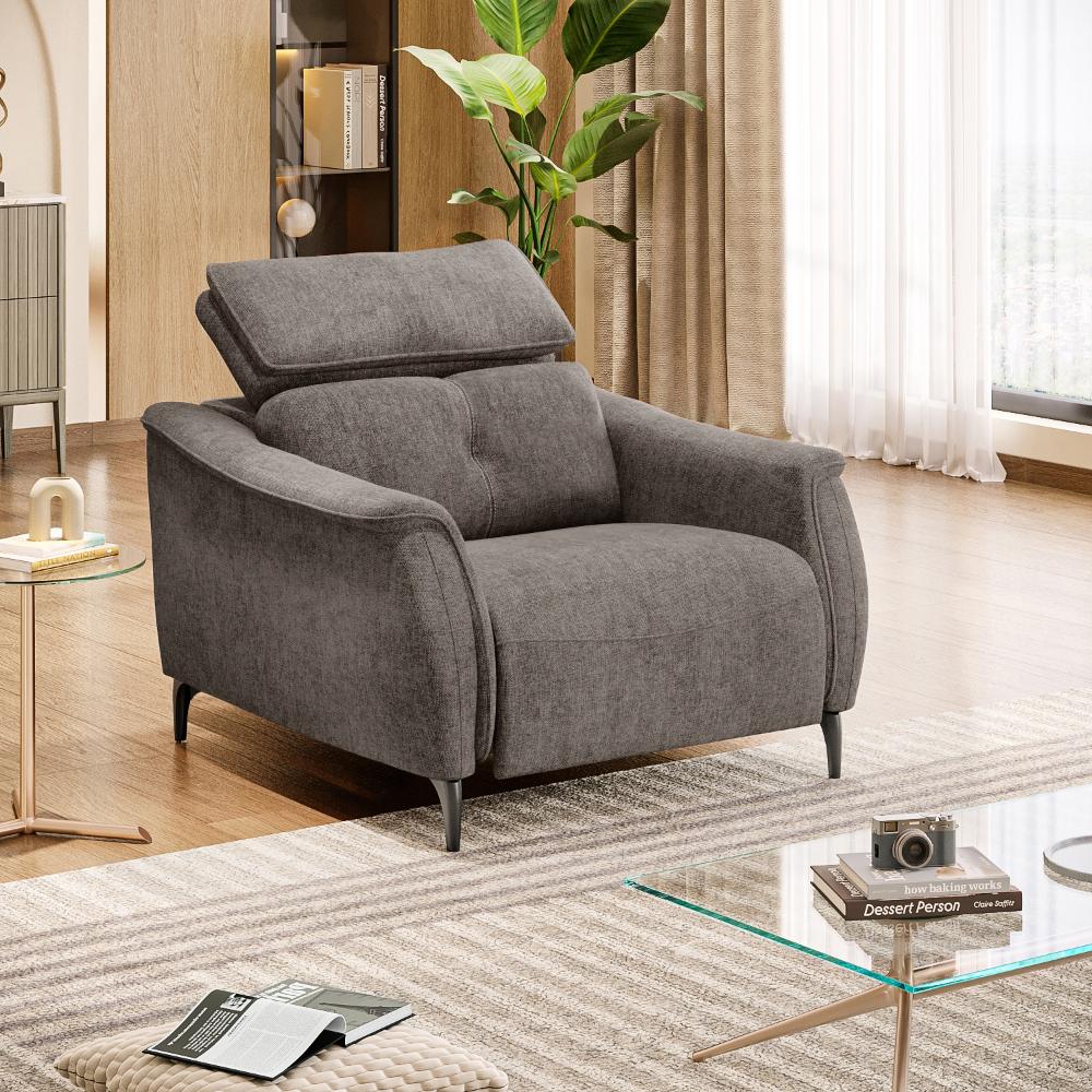 Wakefit Curacao Sofa Without Motion - Single Seater