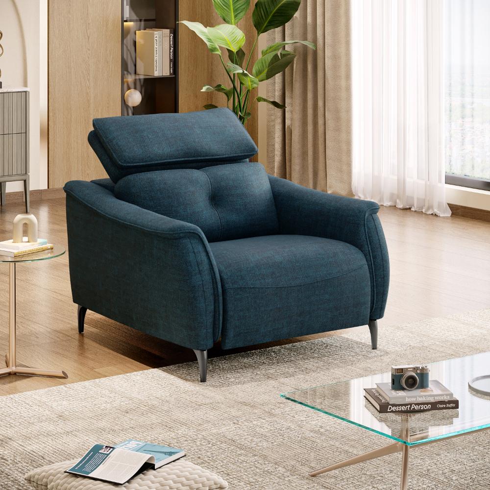Wakefit Curacao Sofa Without Motion - Single Seater
