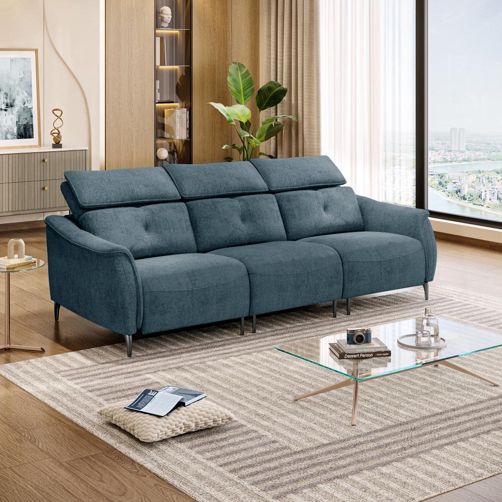 Wakefit Curacao Sofa Without Motion - Three Seater