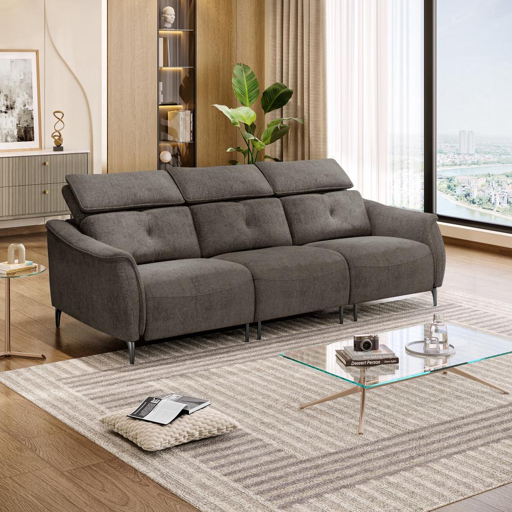 Wakefit Curacao Sofa Without Motion - Three Seater