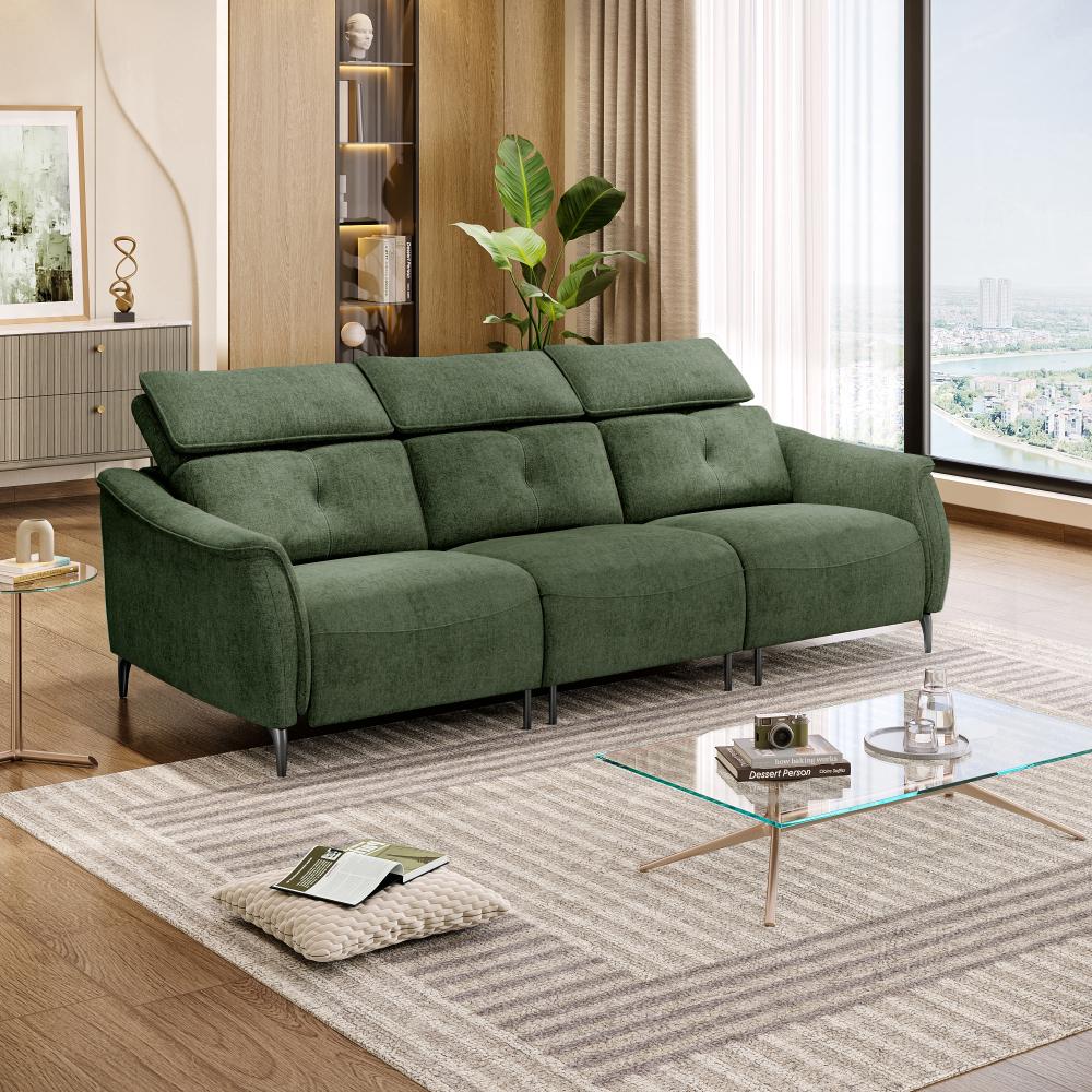 Wakefit Curacao Sofa Without Motion - Three Seater