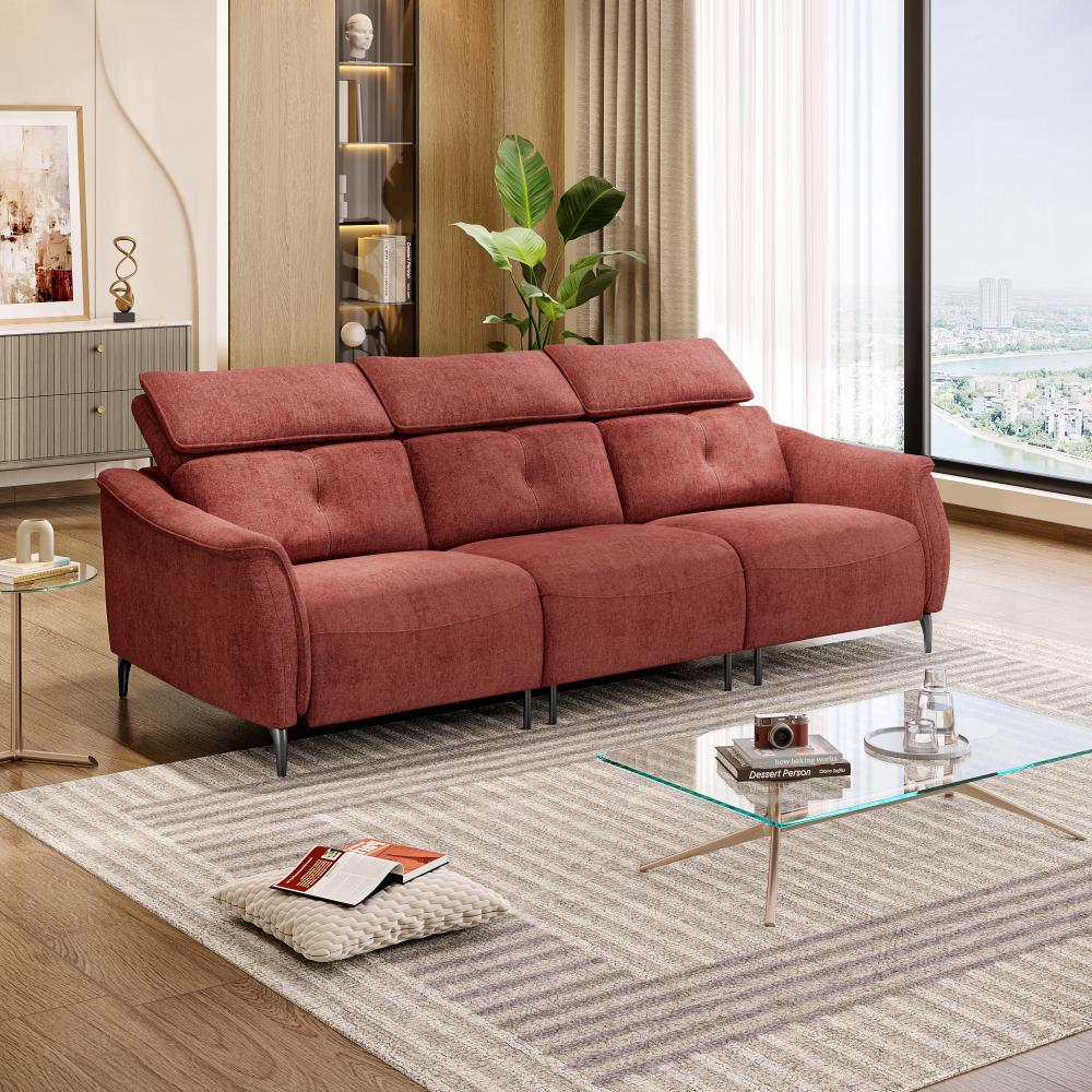 Wakefit Curacao Sofa Without Motion - Three Seater