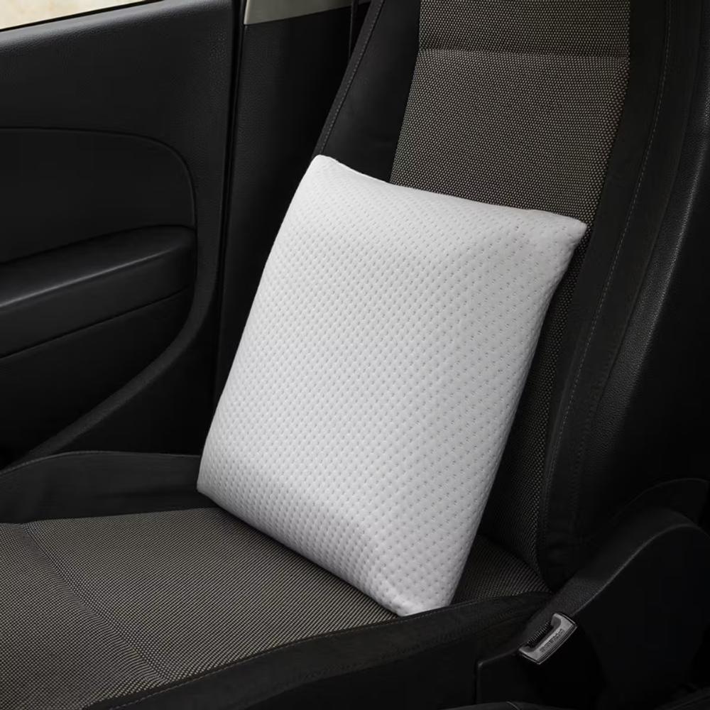 Wakefit Memory Foam Square Cushion Insert for Car, Sofa/Diwan, Bed, Chair & Decoration | Highly Durable, Hypoallergenic, Set of 1