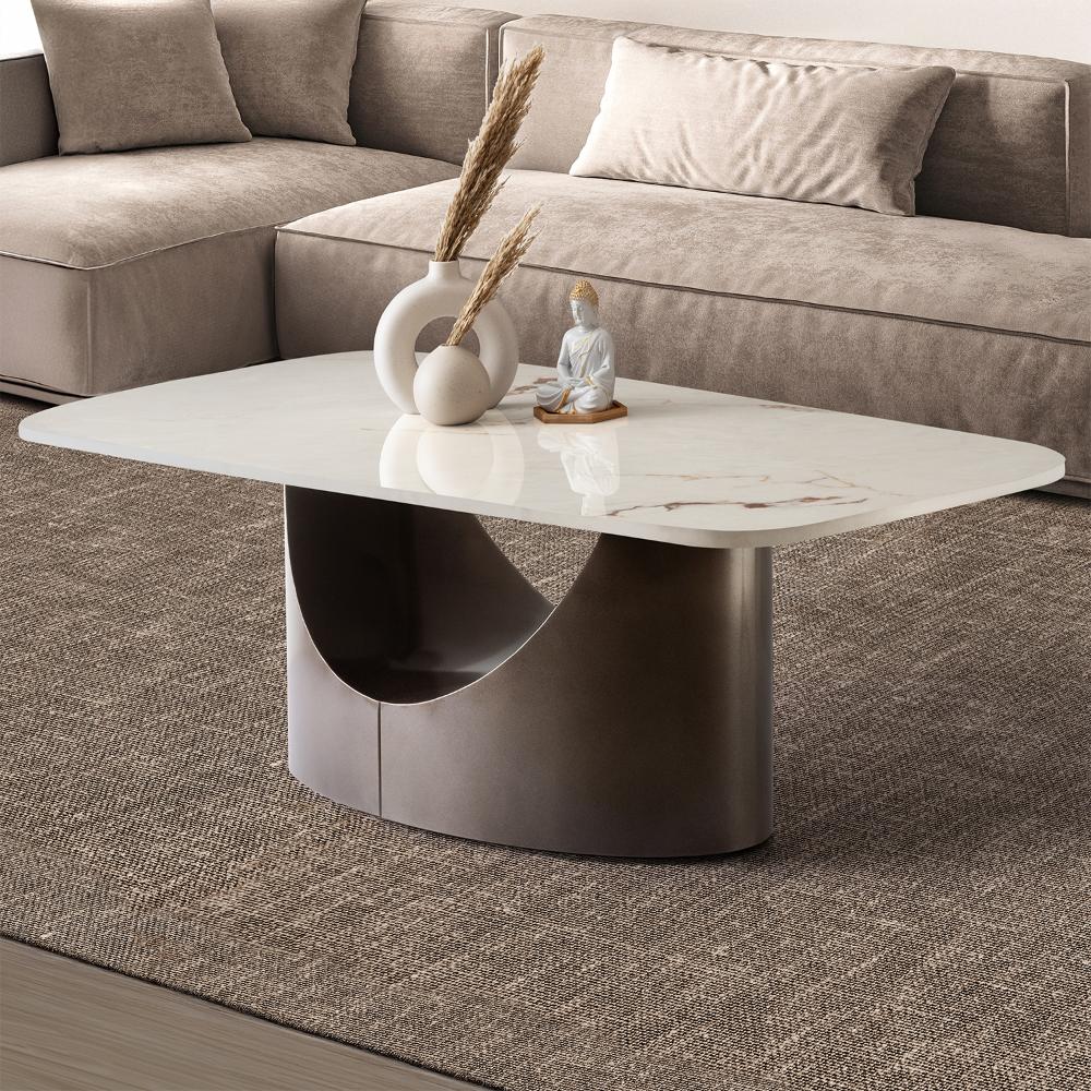 Wakefit Colombian Coffee Table - Fragment White