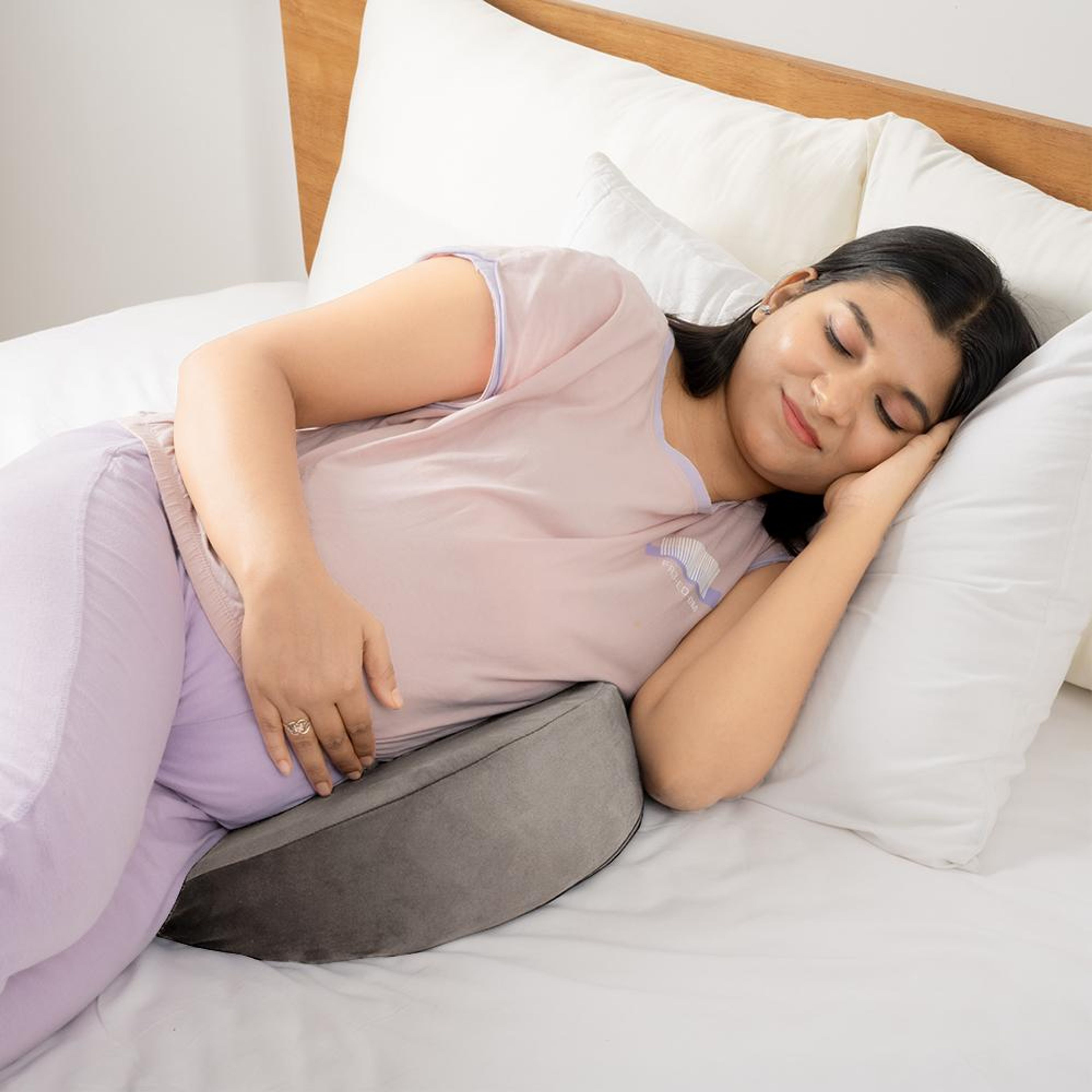 Grey maternity Pillow