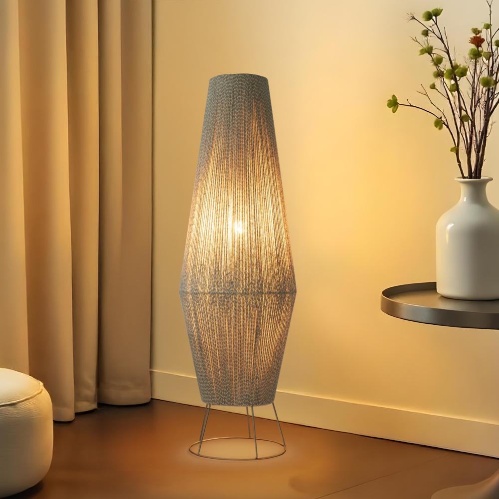 Buy Solace Flame Jute Floor Lamp Online At Best Price In India