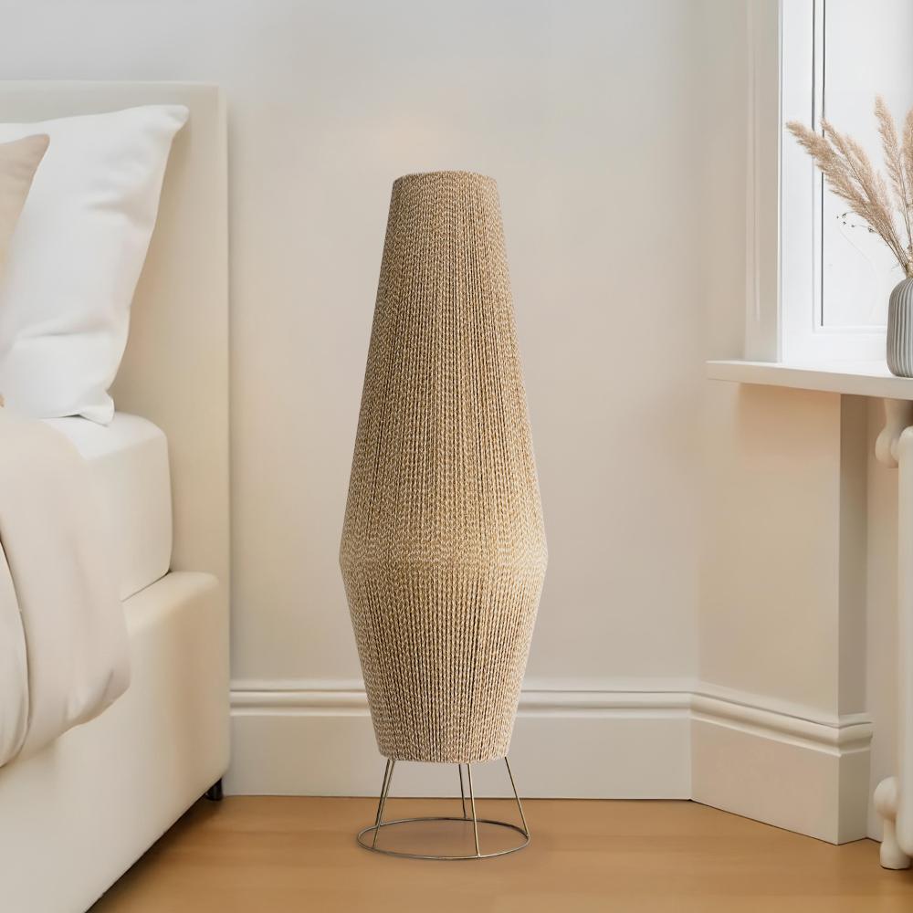 Buy Solace Flame Jute Floor Lamp Online At Best Price In India