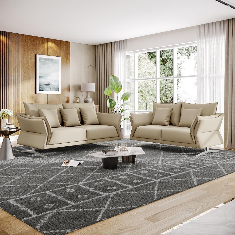 Wakefit Kiribati Sofa Set (3+2) Seater