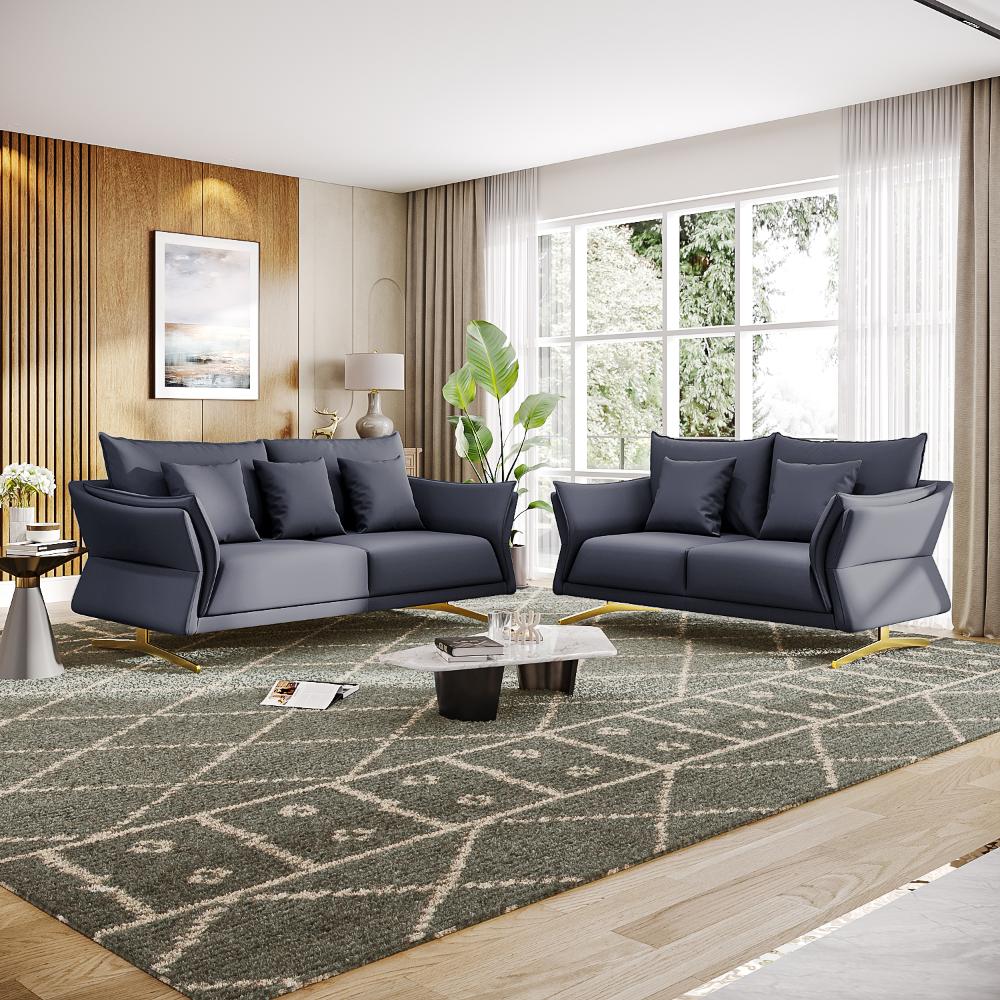 Wakefit Kiribati Sofa Set (3+2) Seater