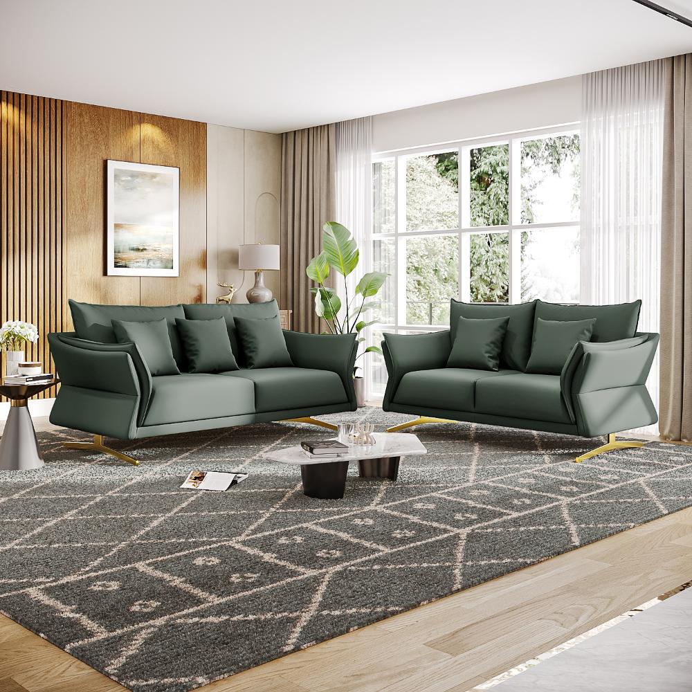 Wakefit Kiribati Sofa Set (3+2) Seater