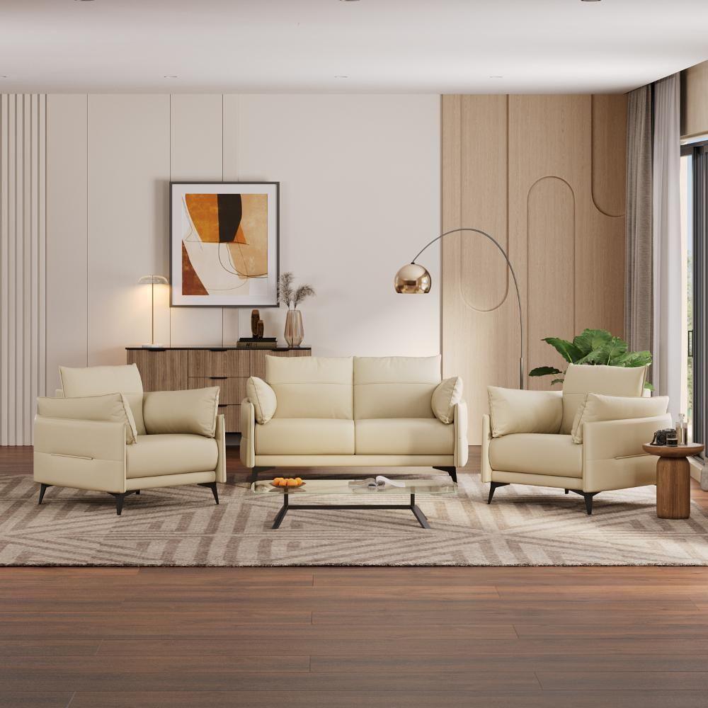 Wakefit Komodo Sofa Set (2+1+1) Seater