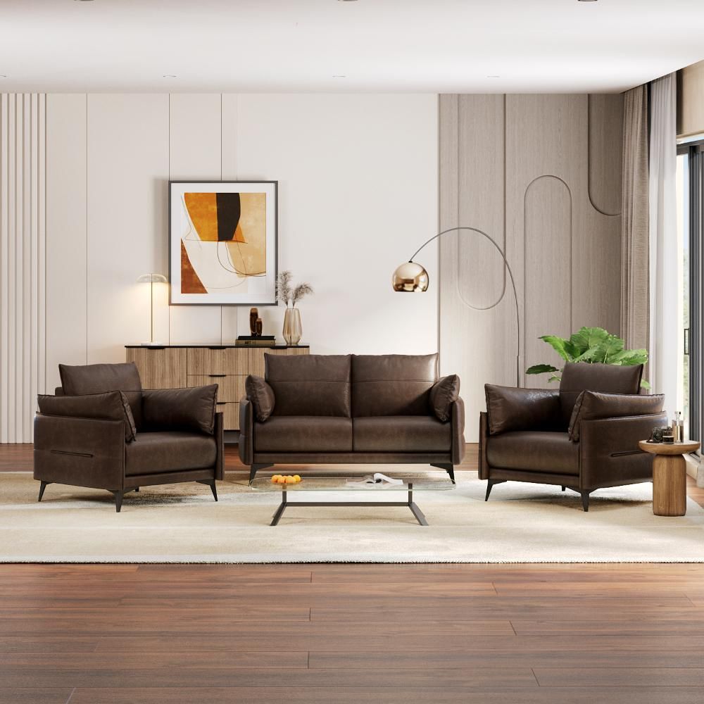 Wakefit Komodo Sofa Set (2+1+1) Seater